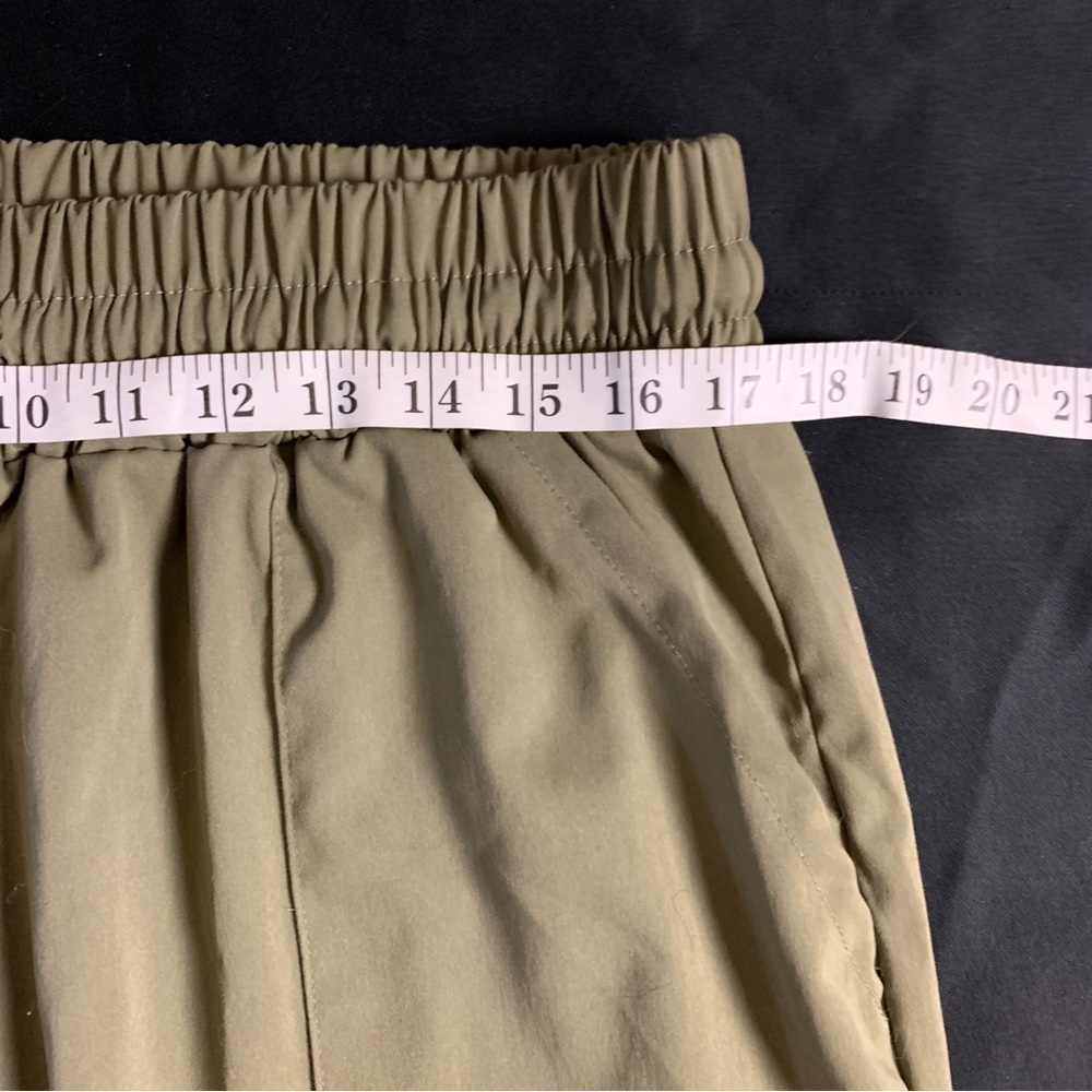AQ sport womans Olive Green Women's  cargo Joggers - Picture 5 of 7